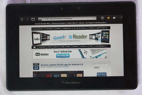 blackberry playbook