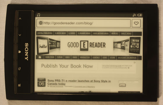 sony reader wifi