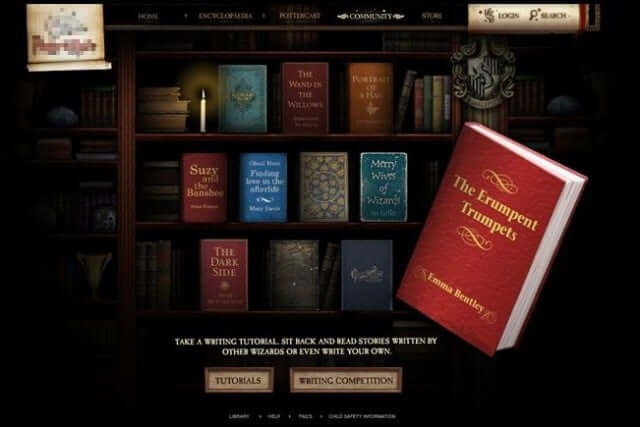 pottermore library 640x427