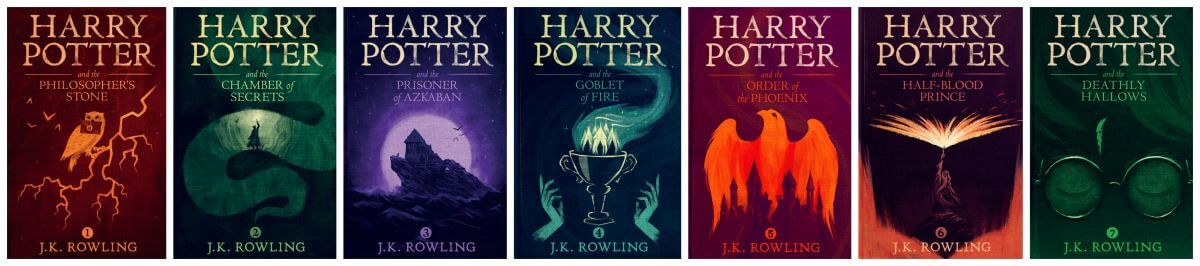 harry potter covers