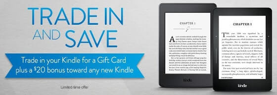 kindle trade in promo