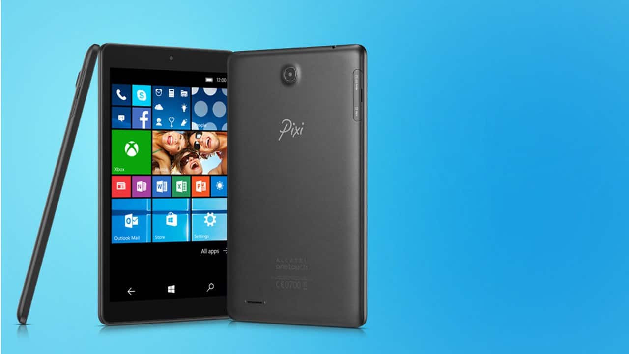 alcatel onetouch pixi 3 tablet