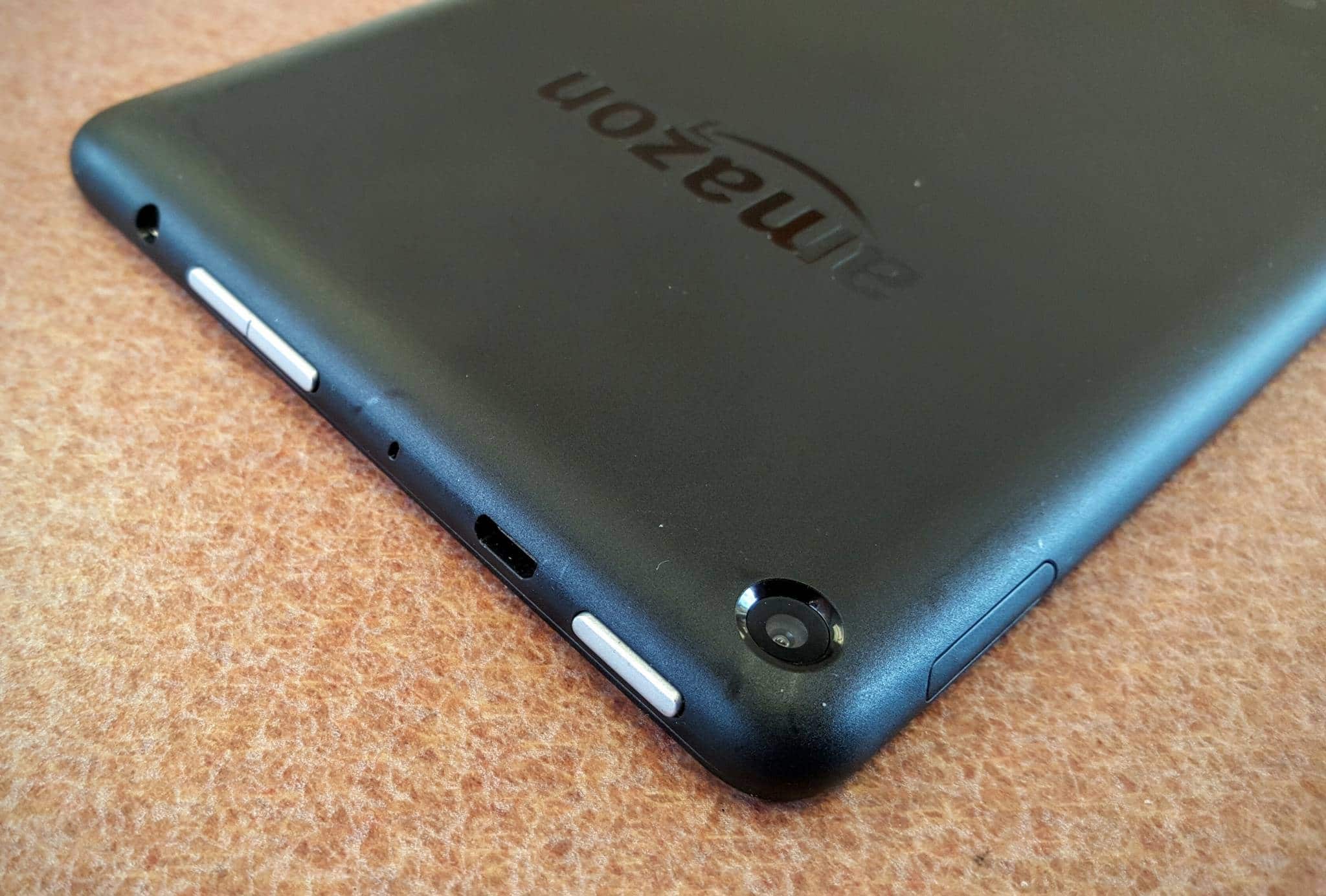 kindle fire 7 sd card slot and camera and buttons