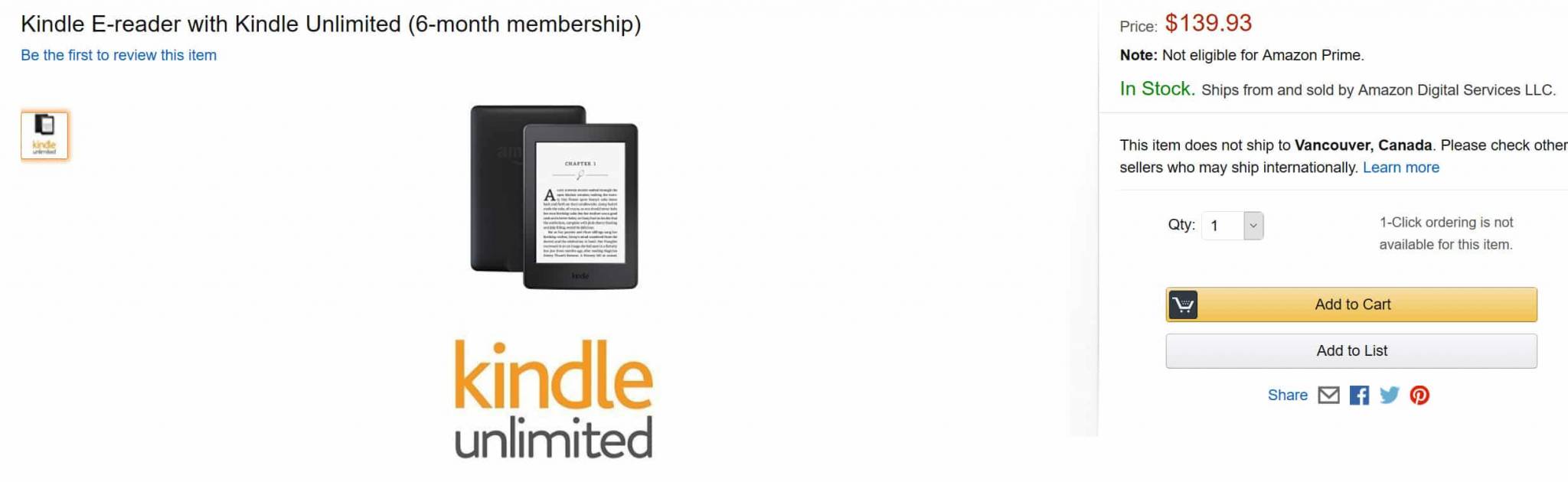 Kindle Unlimited Subscription - Kindle Unlimited