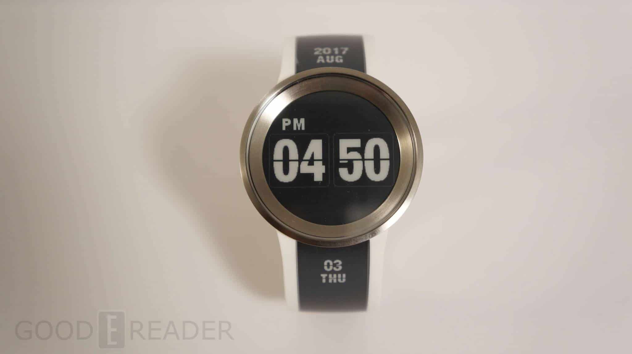 Hands on Review of the Sony FES Watch U - Good e-Reader