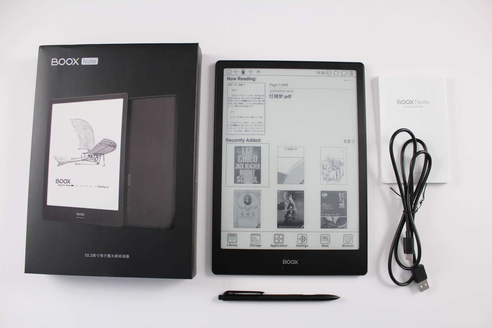 Onyx Boox Note2 Big Screen E-Ink Reader with Pen Review 