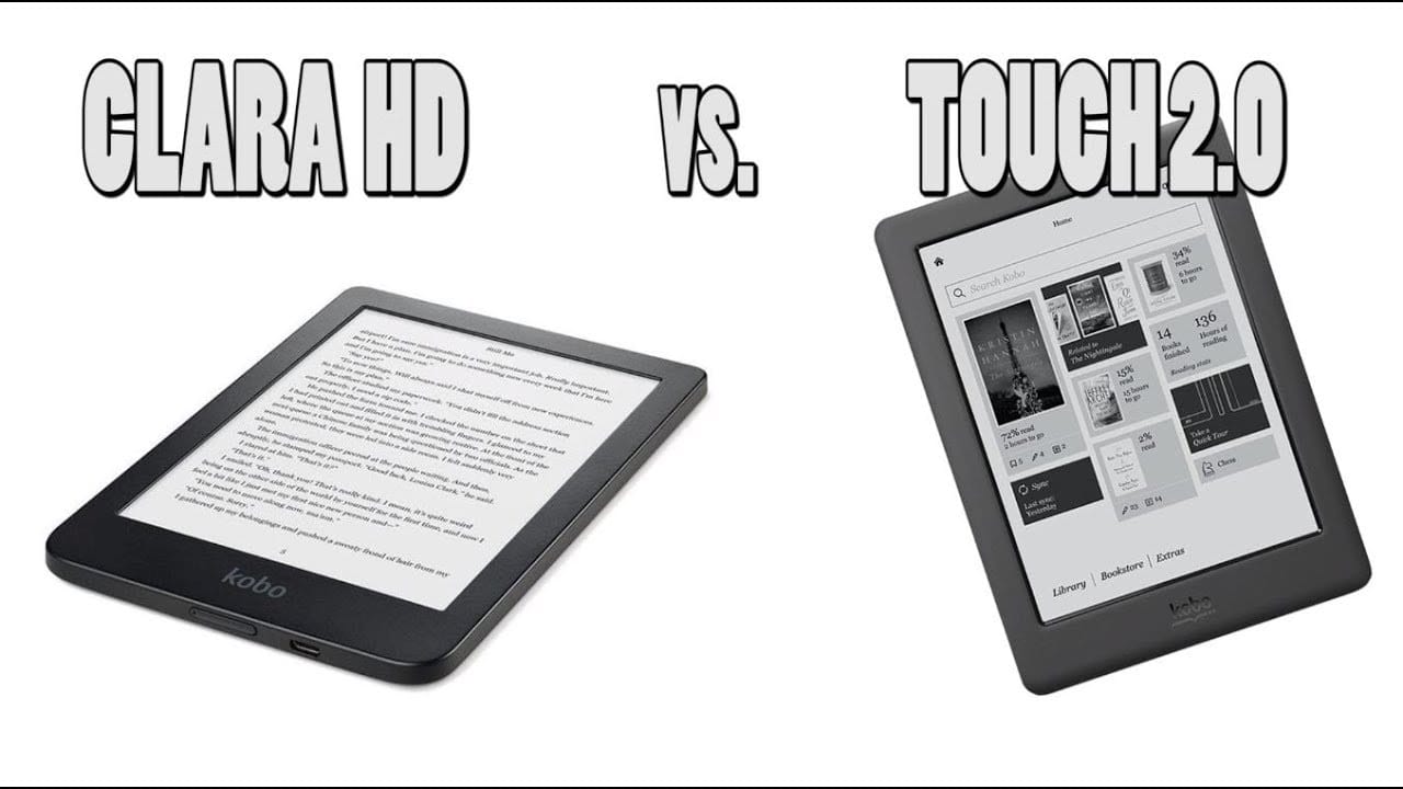 Kobo 2.0 vs Kobo HD - Good e-Reader