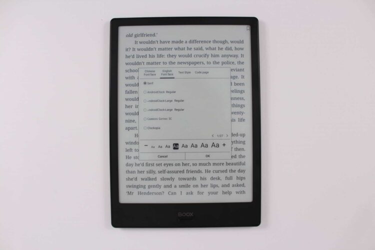 Onyx Boox Note Lite e-Reader Review - Good e-Reader