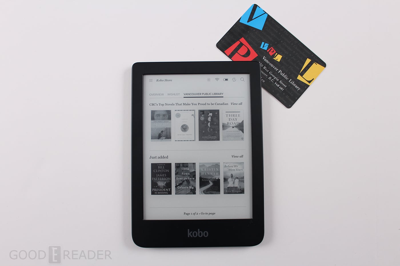 Borrow eBooks from the public library using your Kobo eReader