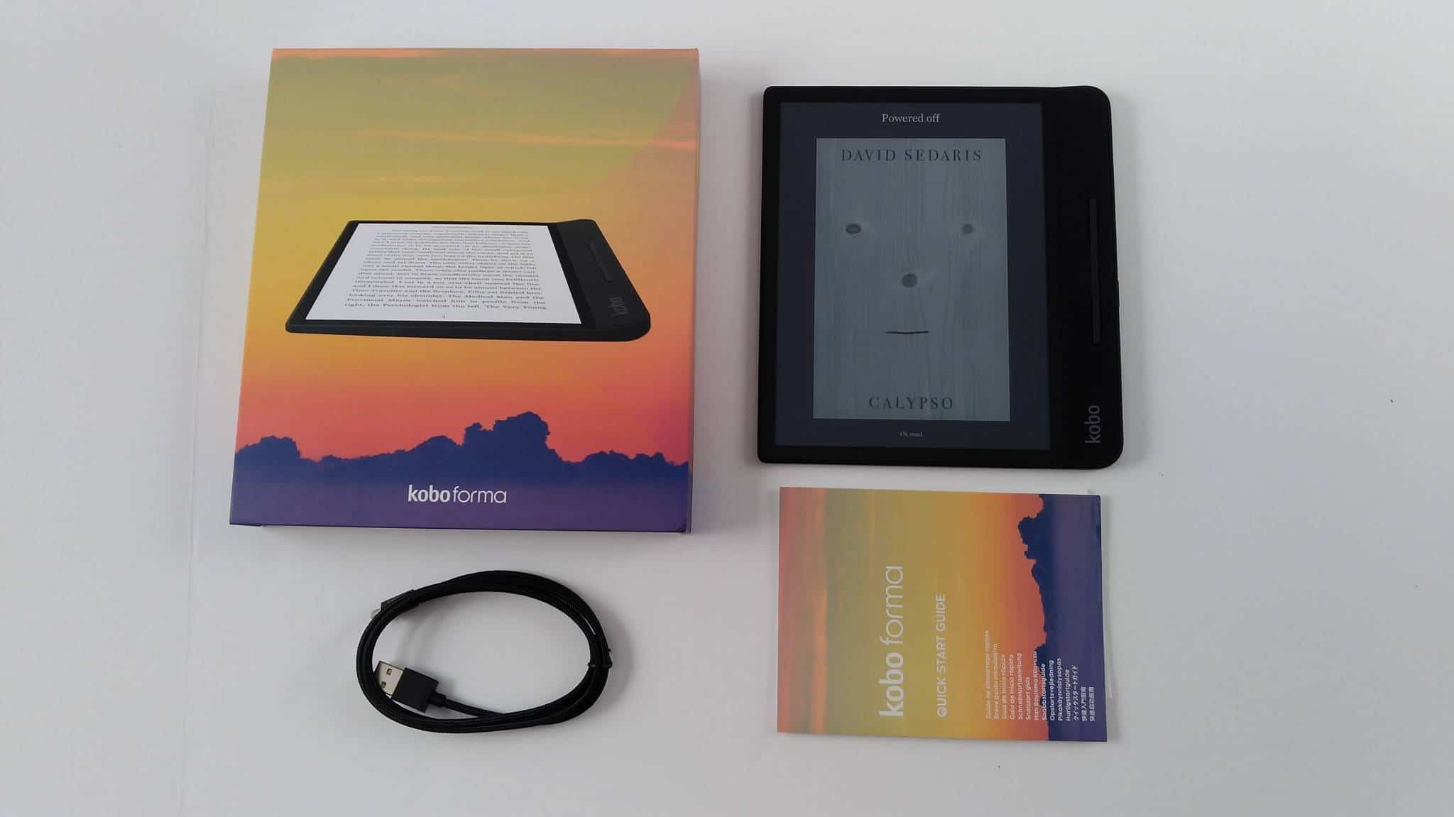Kobo Forma Unboxing and First Look - Good e-Reader