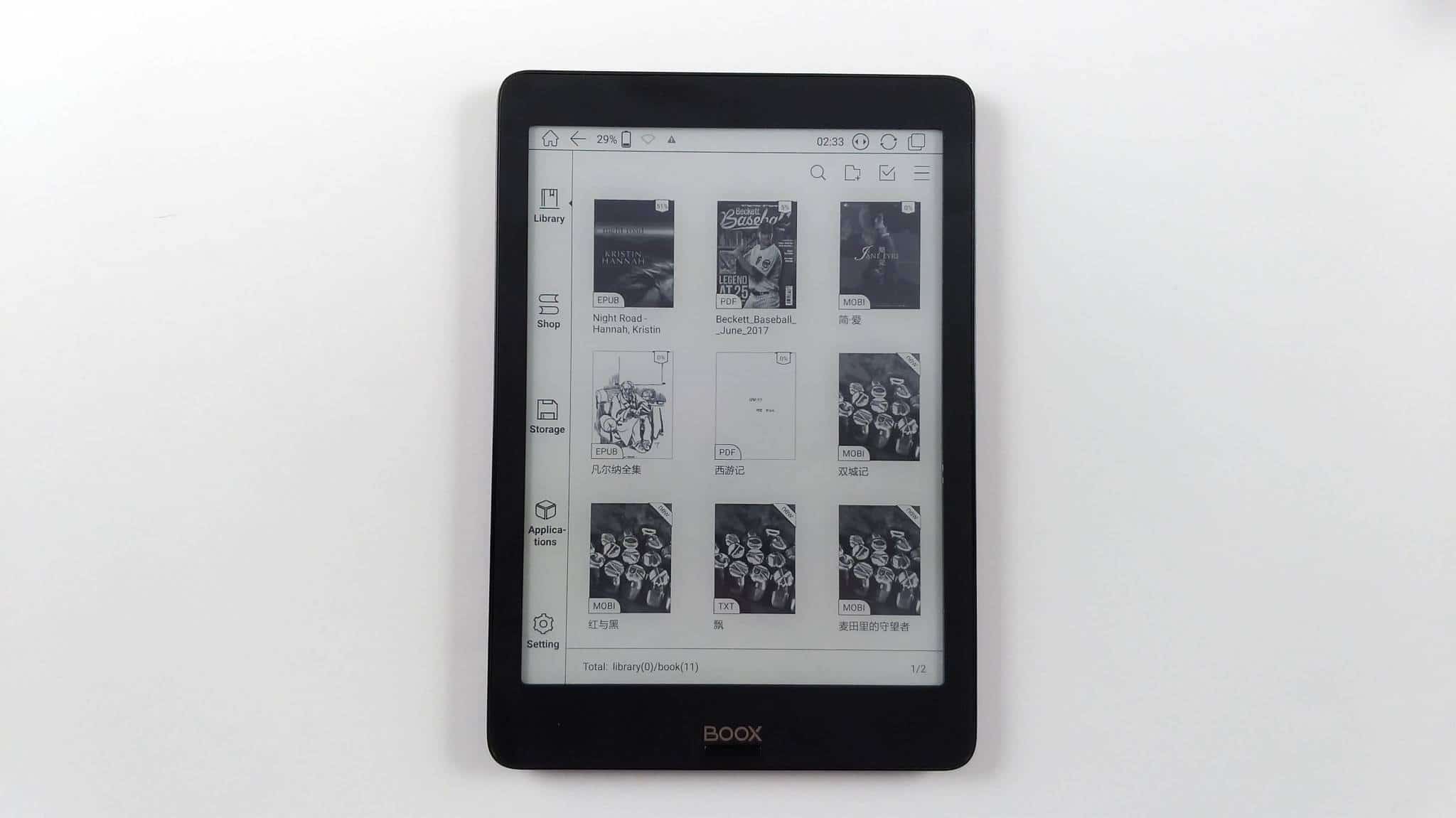 Onyx Boox Leaf Review – A solid e-reader with Google Play - Good e-Reader