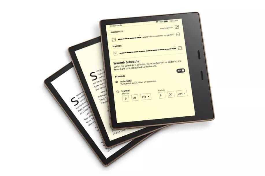 Amazon Kindle Oasis 3 with adjustable warm light (8GB) Good eReader