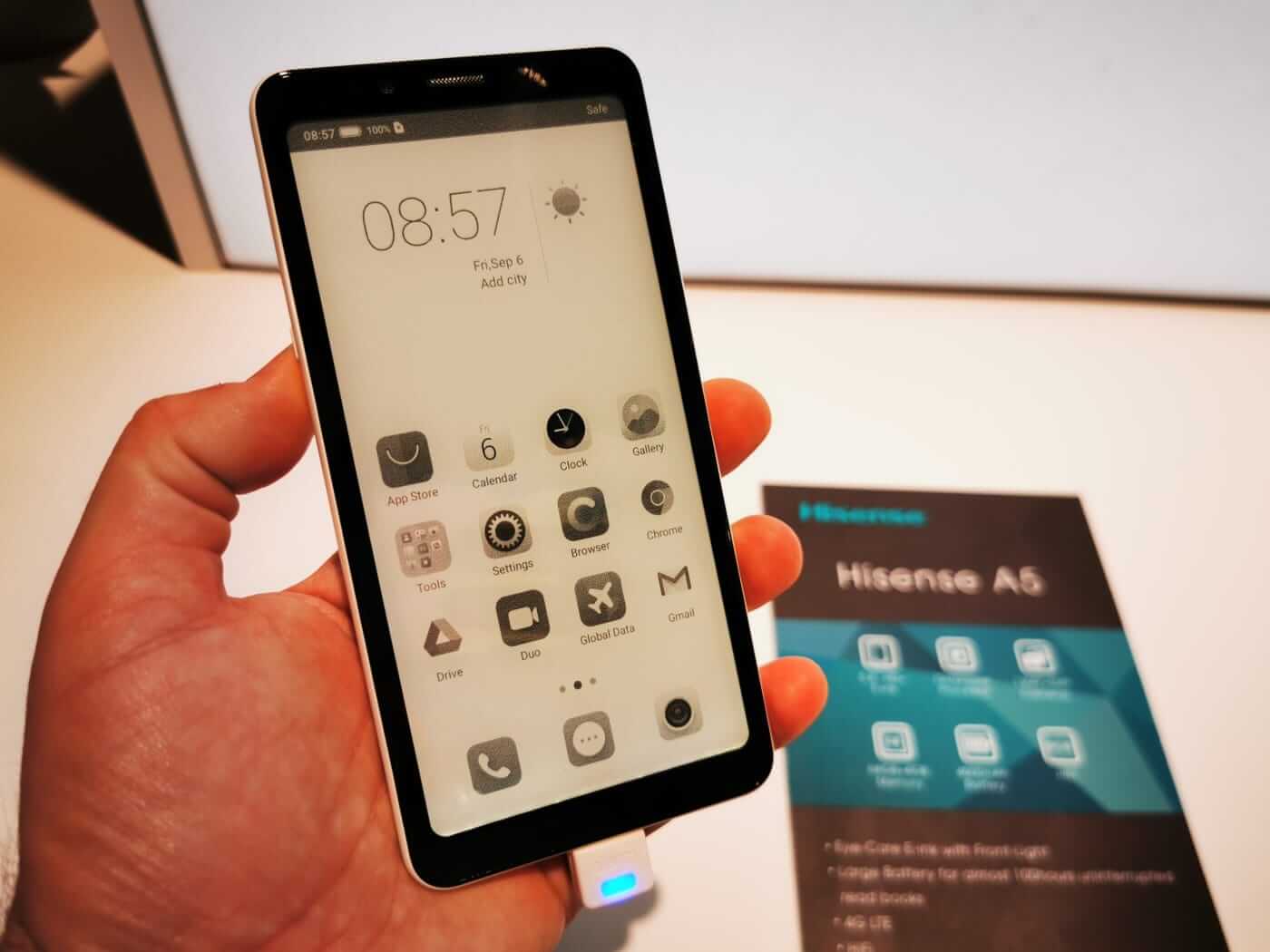 HiSense A5 EInk Android Smartphone