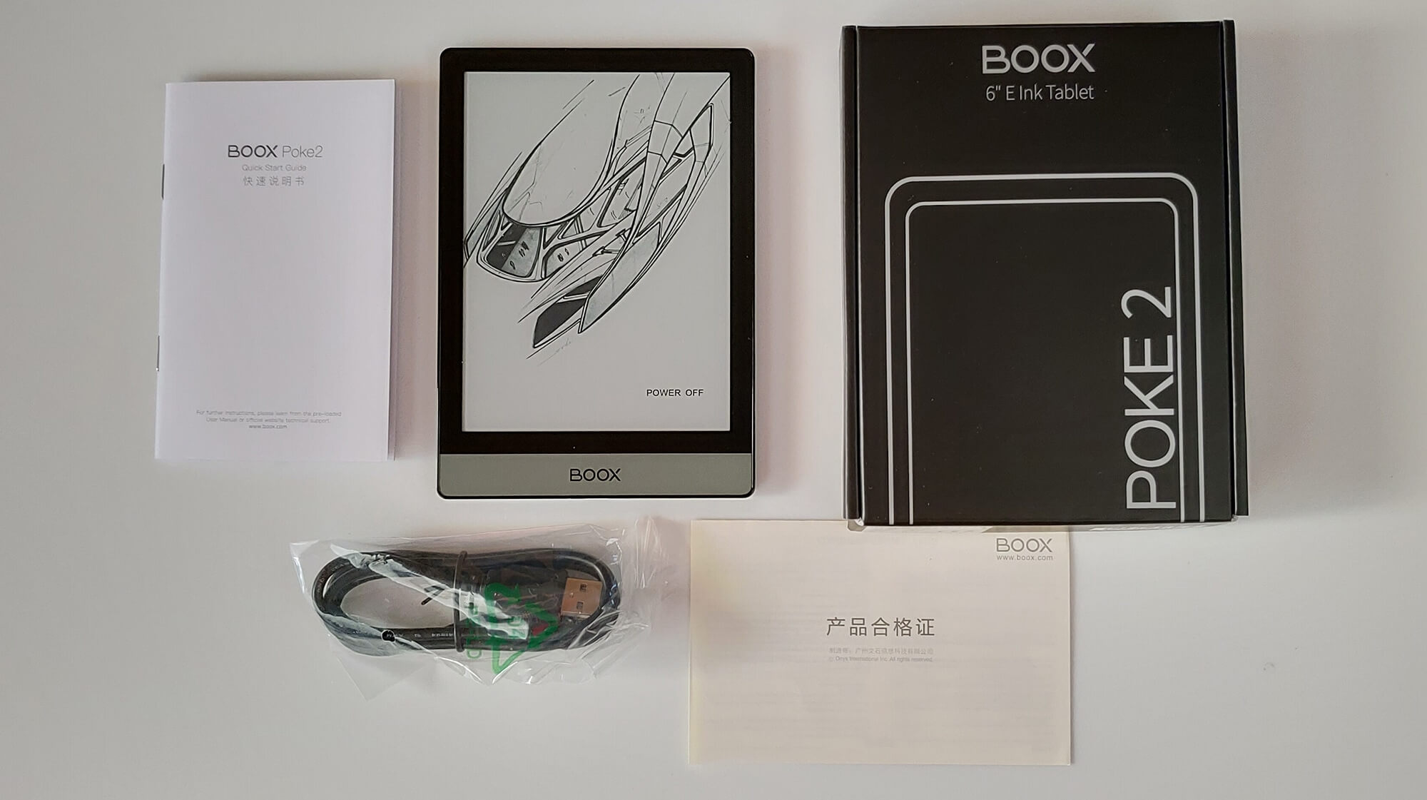 Boox 6 Poke5 E-Ink Tablet (Black) OPC1070R B&H Photo Video