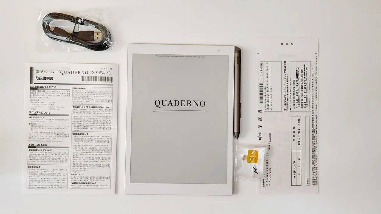 Hands on Review of the Fujitsu Quaderno A5