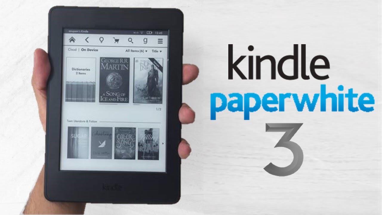 Kindle Paperwhite (3rd gen), 4Go