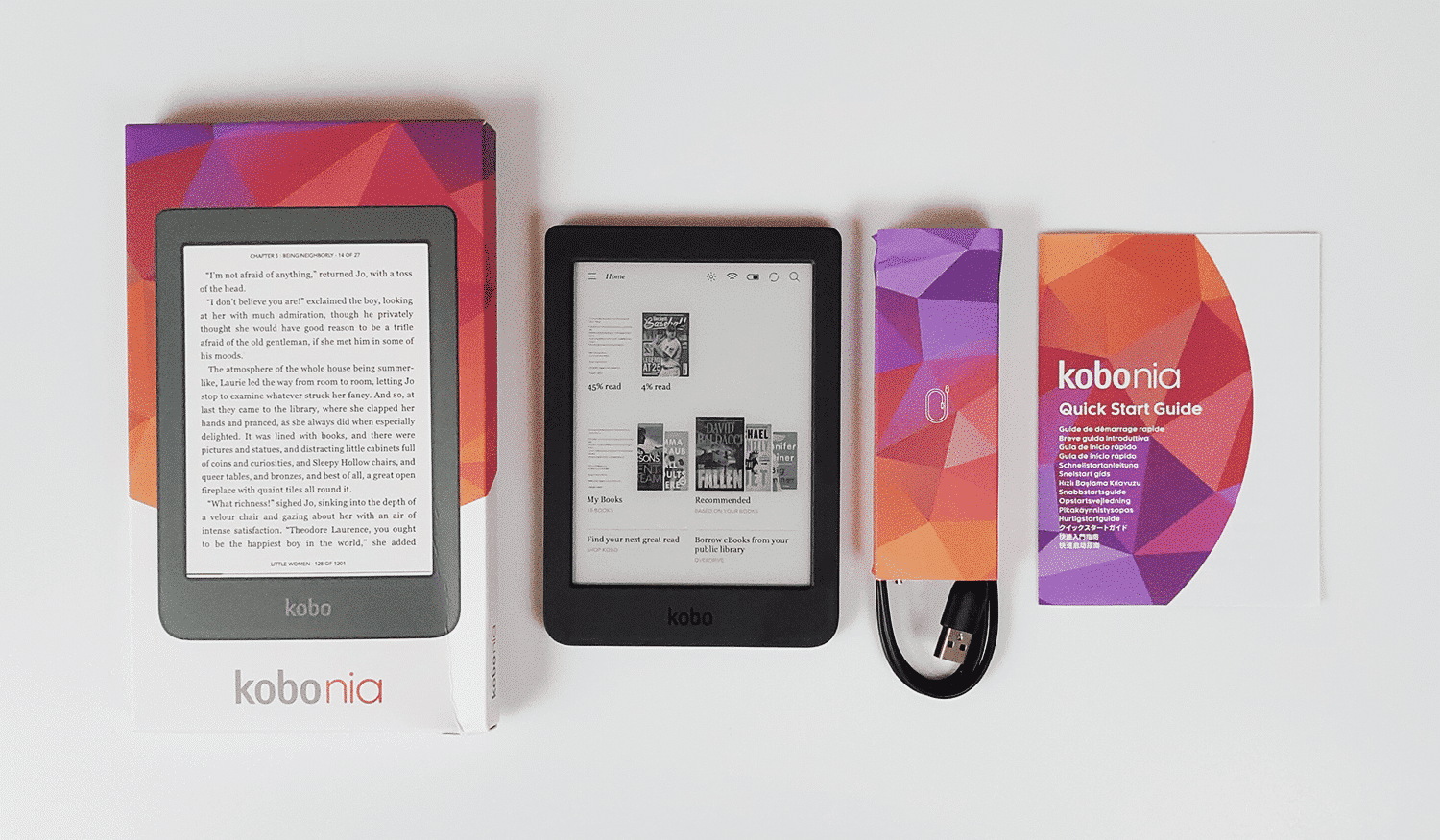 KOBO NIA e-reader review : is it good ? 