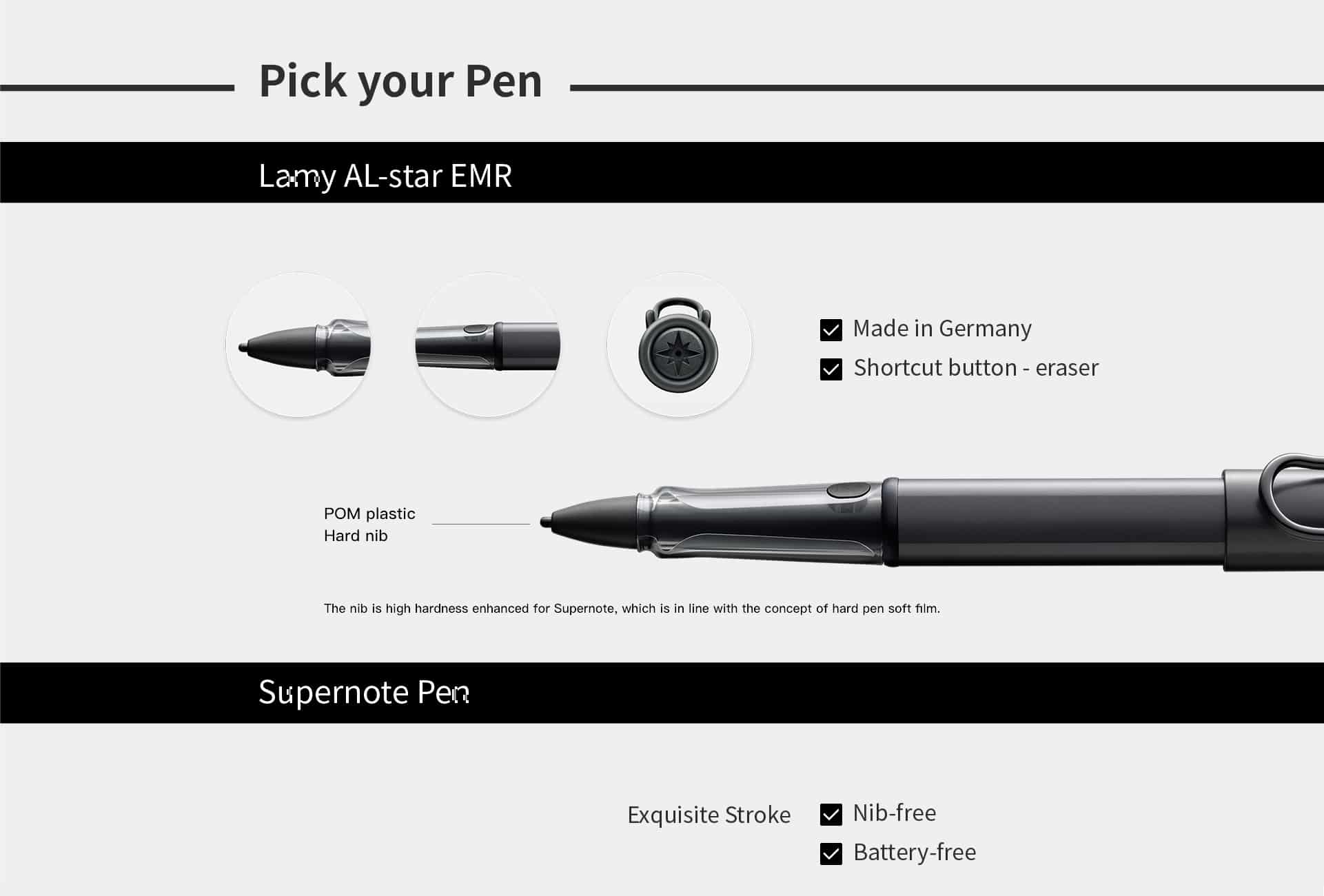 Supernote A6X 7.8 Inch Digital Electronic Notebook, Original Denim Cover,  Original Ultra Fine Stylus, Original USB Type-C Cable, Japanese and English  Instruction Manual Included (English Language Not Guaranteed) : :  Electronics