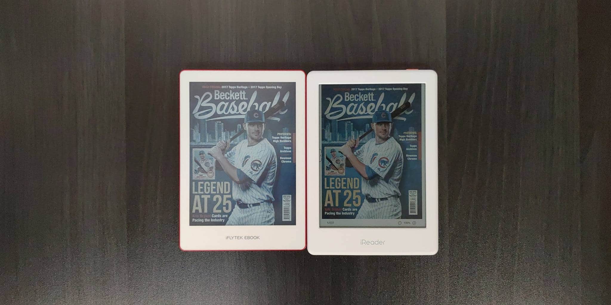 Left Light On-right Light off - Good E-reader