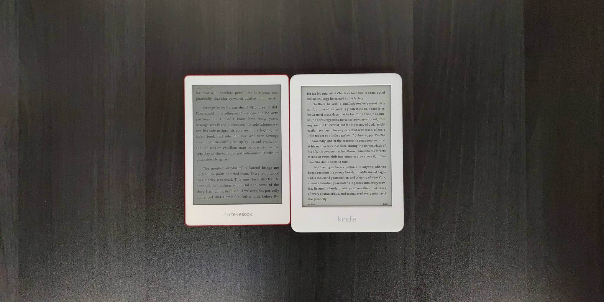 Kindle-color - Good E-reader no lights on