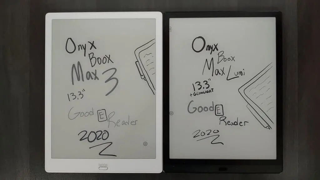 Onyx Boox Max Lumi vs the Onyx Boox Max 3 - Good e-Reader