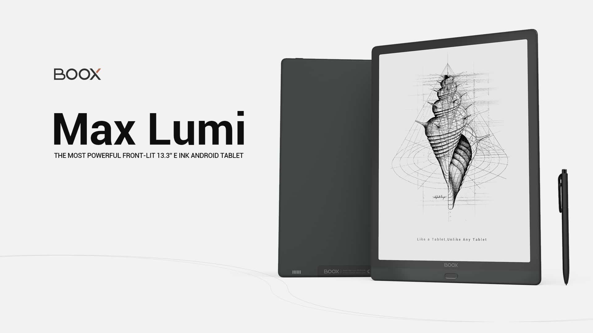 Onyx Boox Max Lumi sold out until January - Good e-Reader