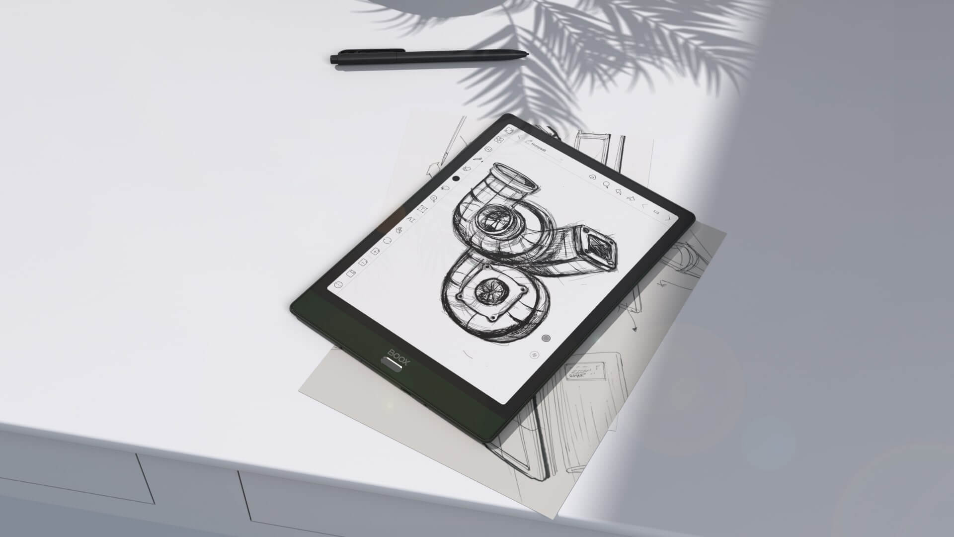 Onyx Note Air3: An affordable monochrome ePaper tablet for note-takers