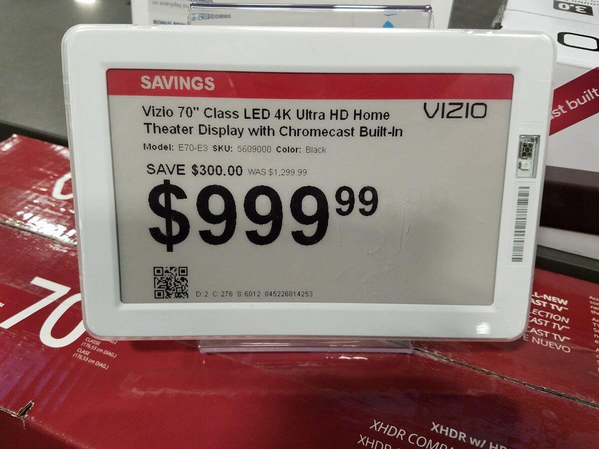 Hundreds of Best Buy Stores will have E INK Price Labels - Good e-Reader