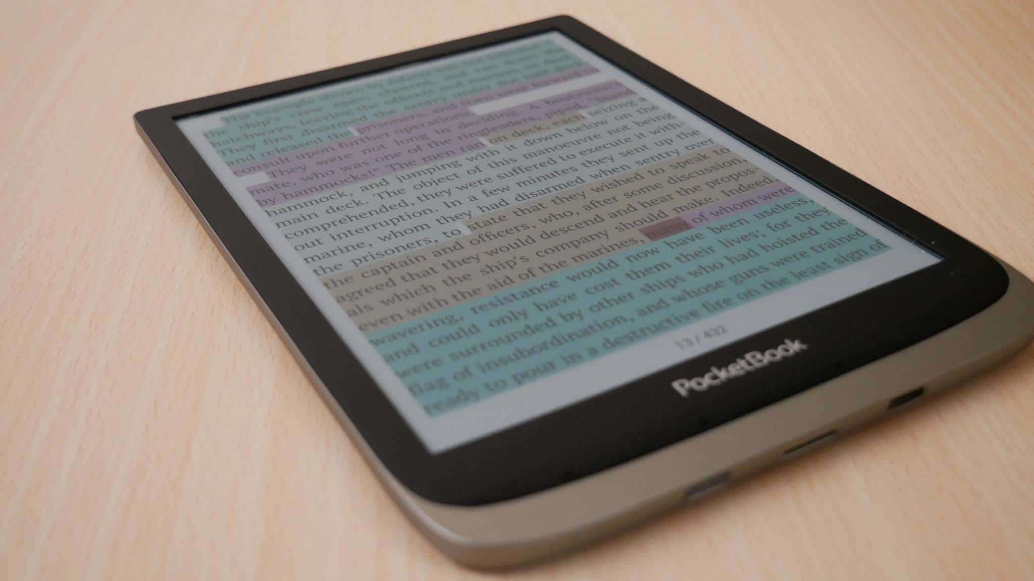 Pocketbook Inkpad Color vs Pocketbook Color e-reader Comparison 