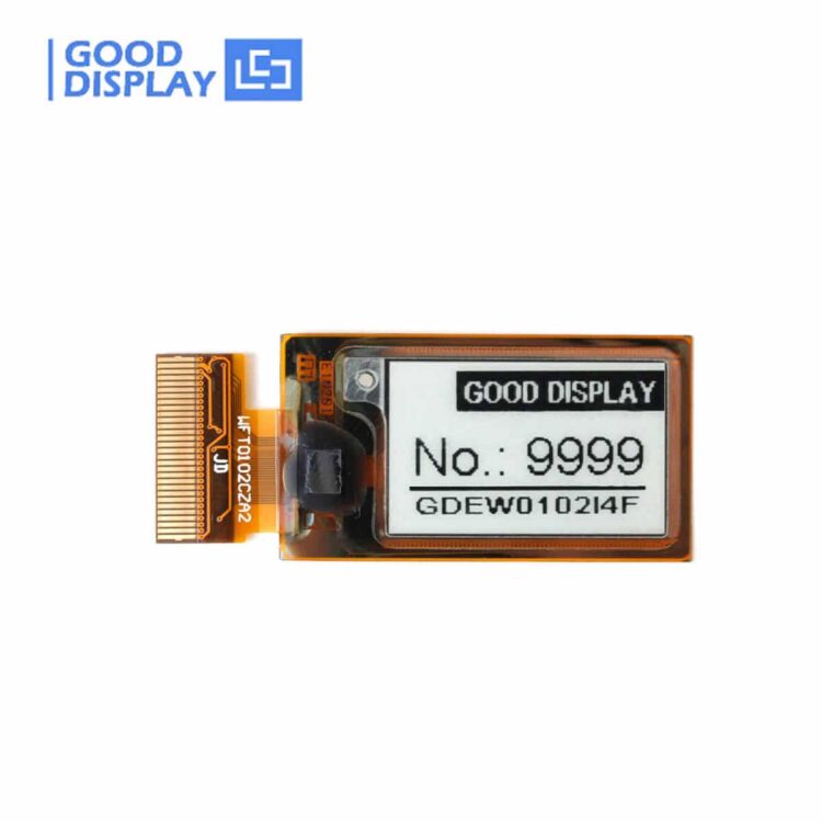 1.02 inch Mini flexible e-ink display small epaper screen module buy GDEW0102I3F
