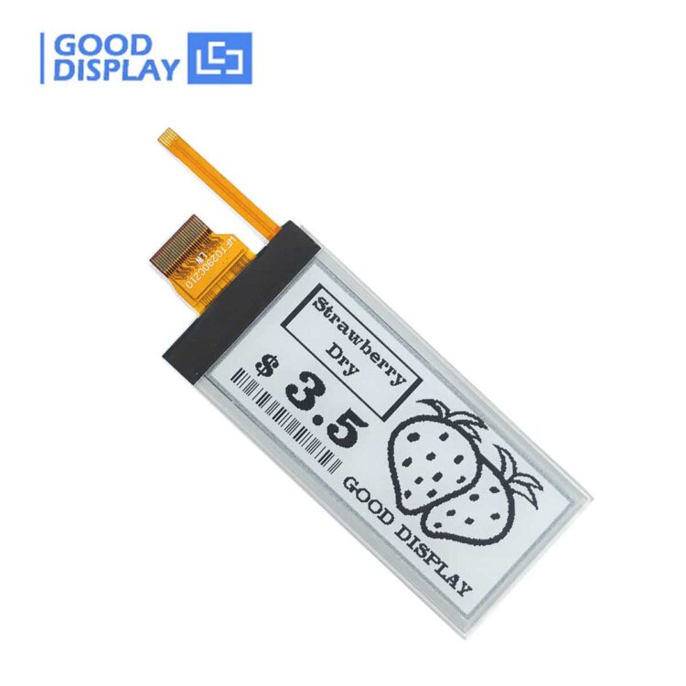 2.9'' E-Paper Eink Display UC8151C Backlit Electronic Paper Screen, GDEW029T5-FL02
