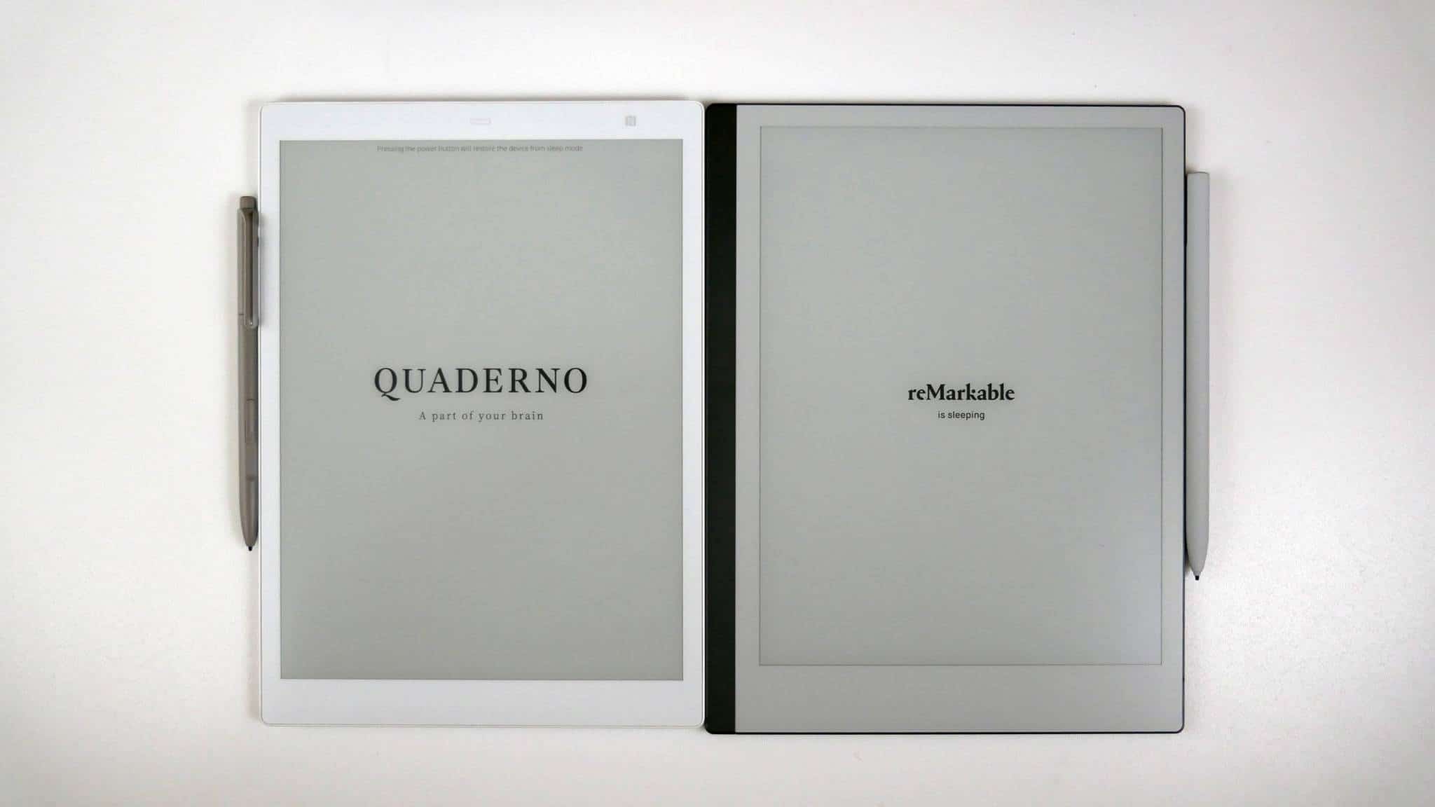Remarkable 2 vs Fujitsu Quaderno A5 2nd Gen - Good e-Reader
