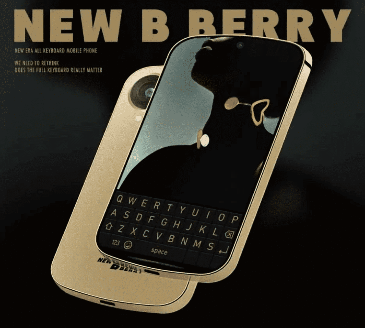 New BlackBerry concept uses a QWERTY display keyboard - e-Reader
