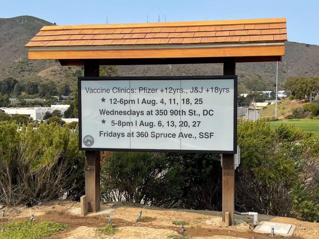 Digital View E Ink signboard
