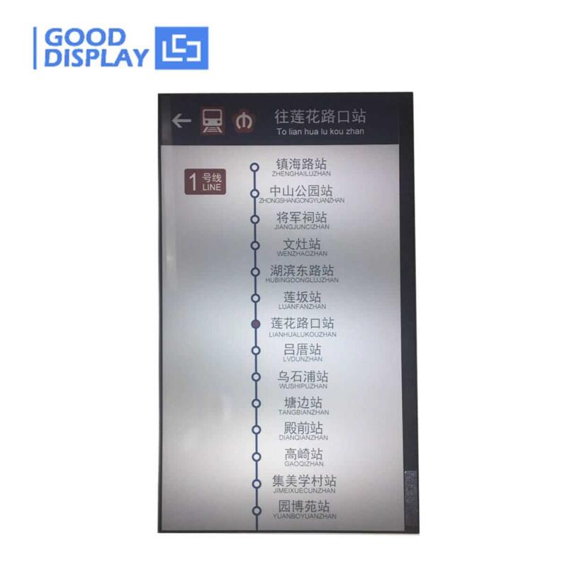 largest 31.2 inch e-ink big screen menu advertising display large e-ink display, GDEP312TT2-D