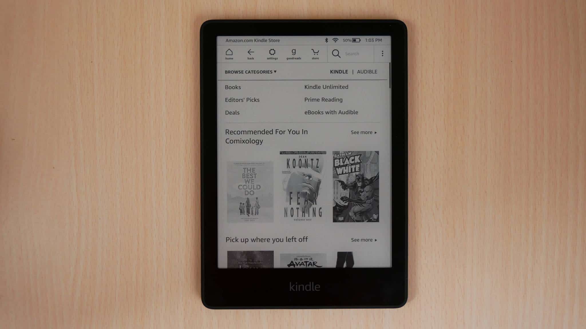 Ebook Reader Kindle