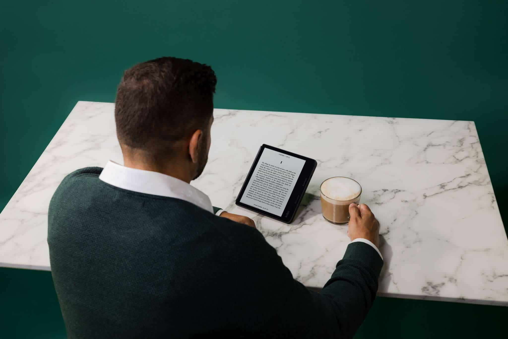 Kobo Sage is a 8 inch e-reader with a stylus and audiobook support