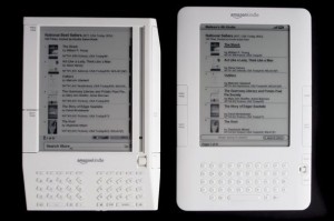 The Original and the New Kindle 2