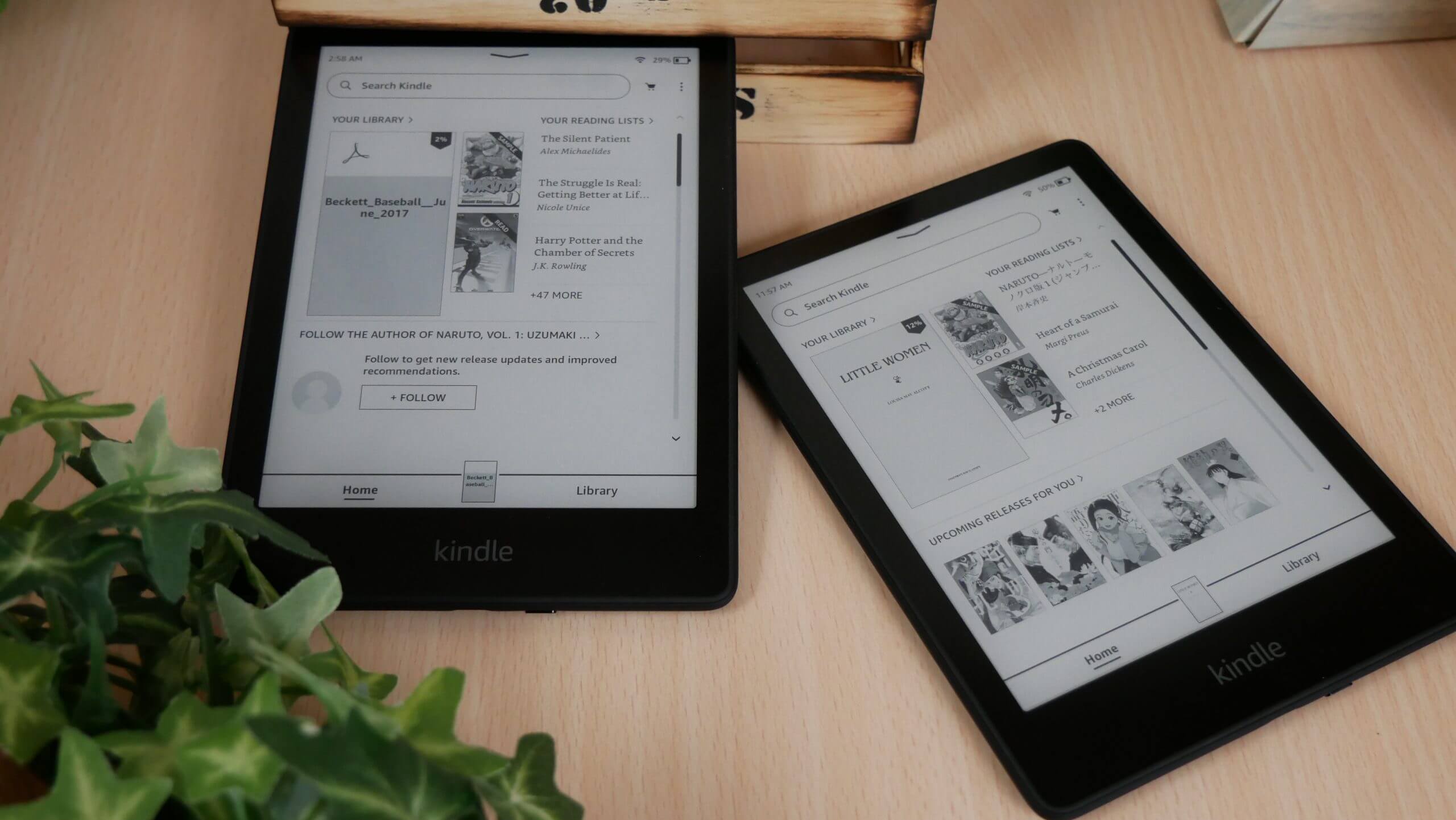 New Kindle vs Kindle Paperwhite 4 Comparison (Video)