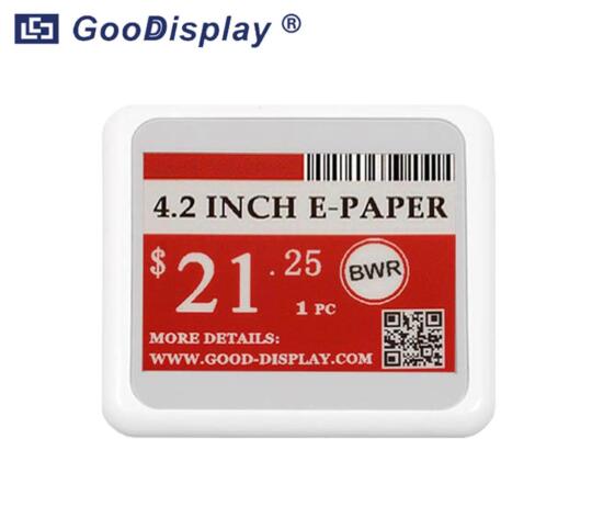 NFC label tag 4.2 inch ePaper module Passive powered ESL label IoT product Good Display