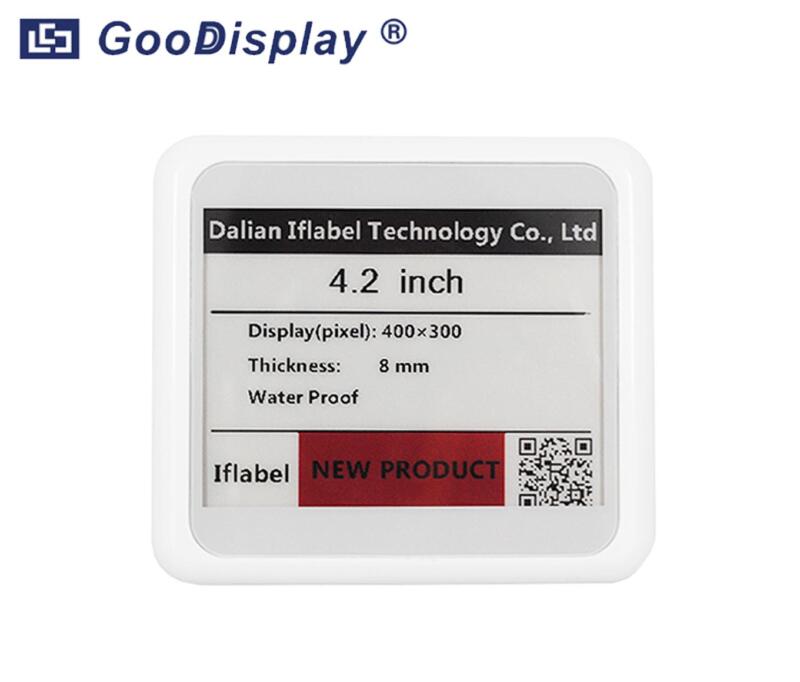 NFC label tag 4.2 inch ePaper module Passive powered ESL label IoT product Good Display