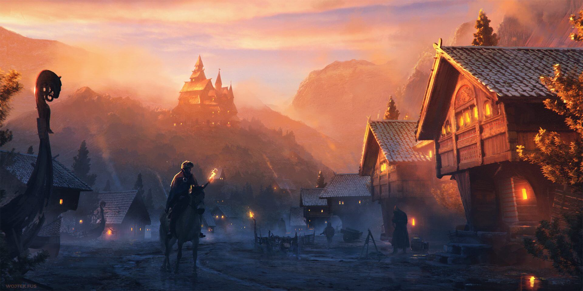 Streets of Sandvik by WojtekFus