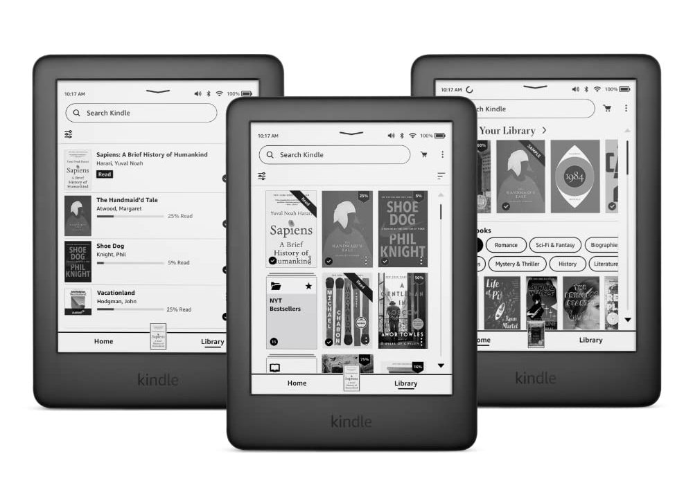 Amazon Kindle new Home Screen is going global LiveWriters