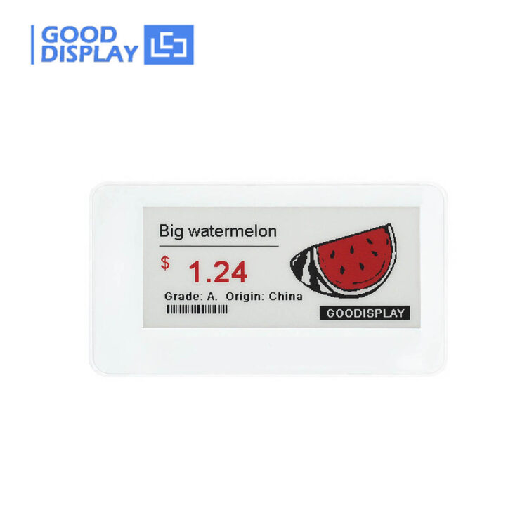 2.9 inch Color E-paper Display NFC-Powered Epaper Eink Label, No Battery, GDN029R