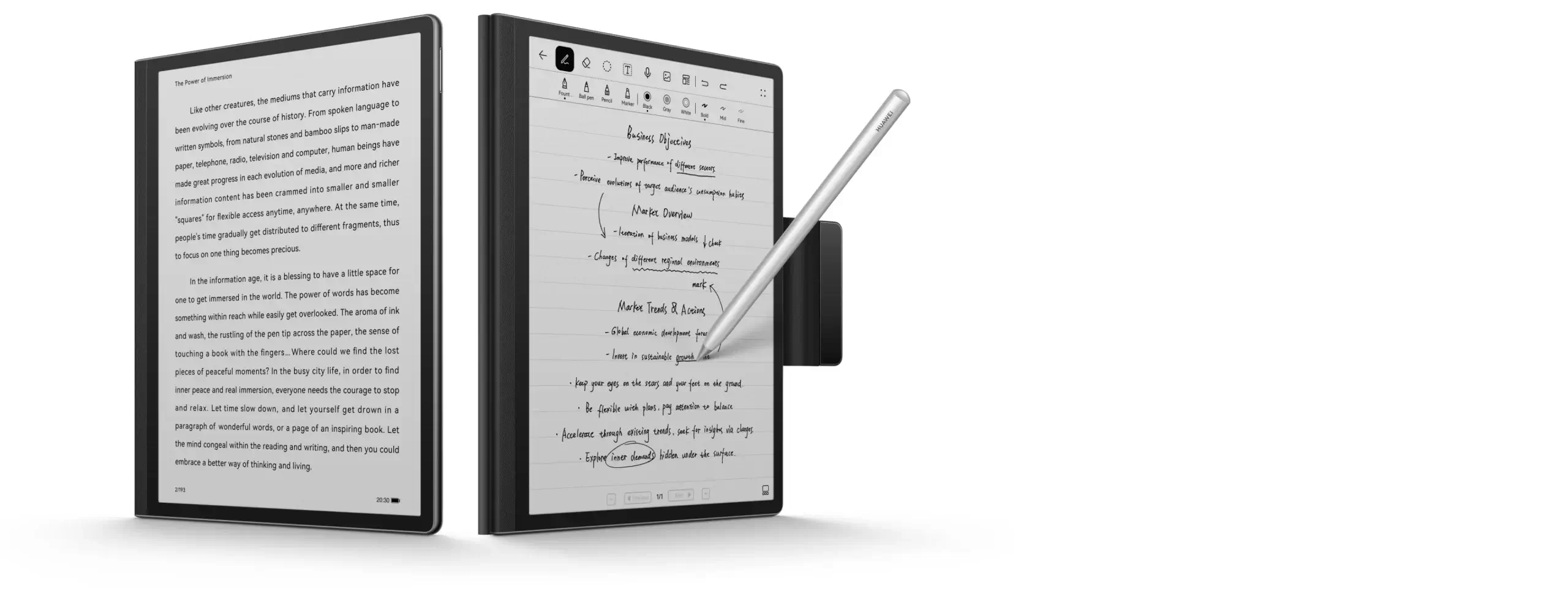 Huawei MatePad Paper 10.3 inch e-note Today - Good e-Reader