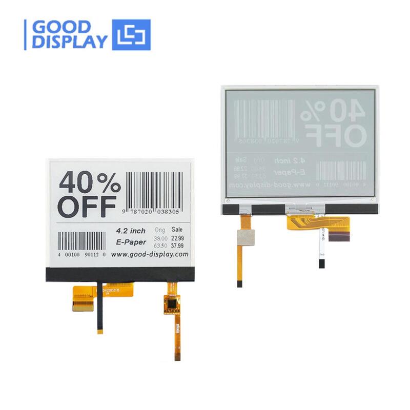 4.2inch epaper 400x300 Touch Display E Paper with Backlit, GDEW042T2FT02