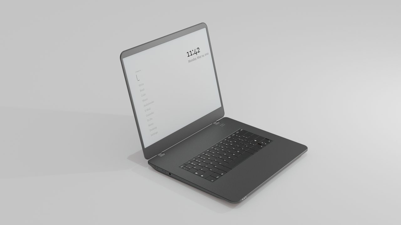 Modos Paper Laptop will be the first laptop with an E Ink display - Good e -Reader