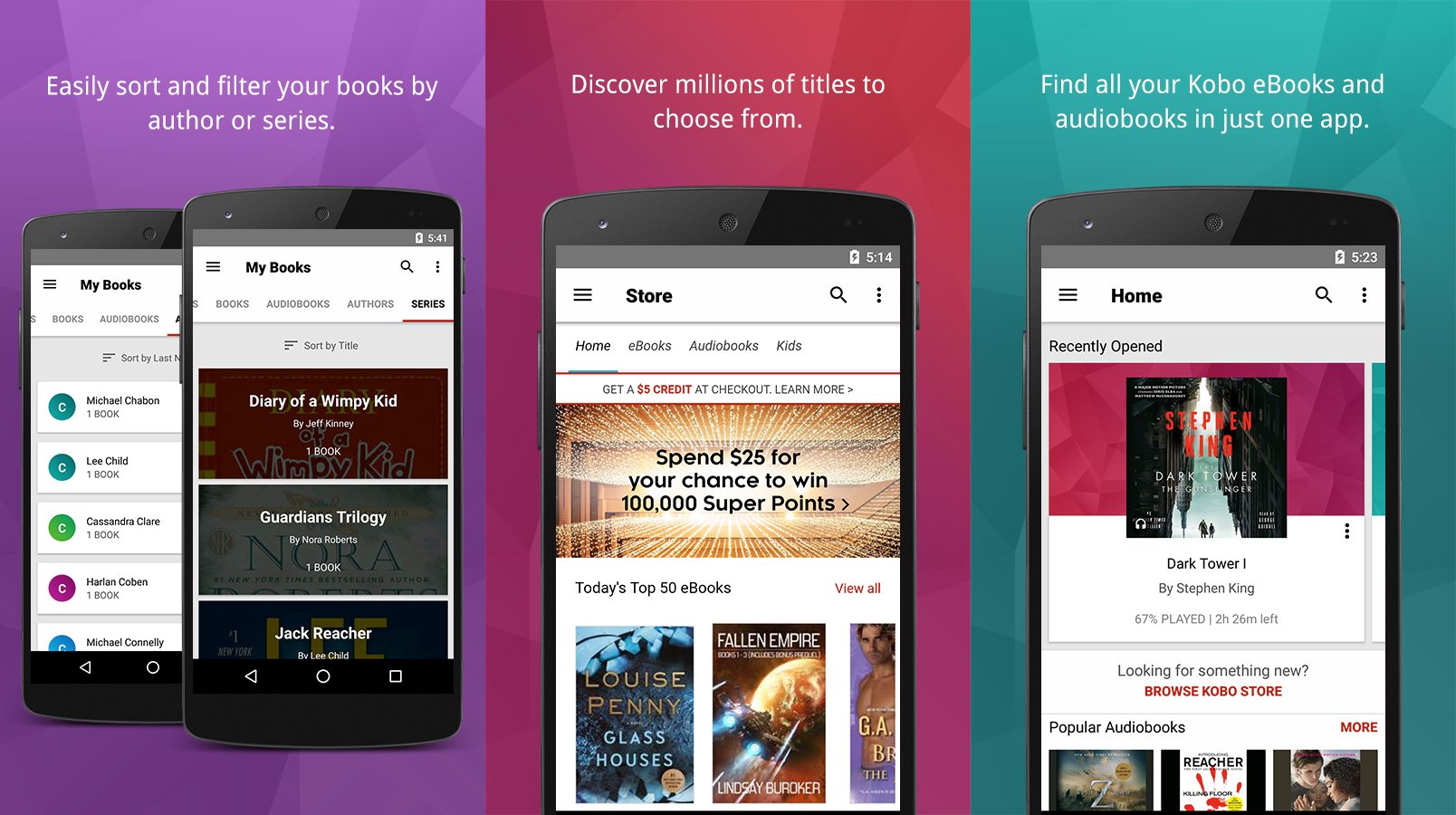 Kobo will continue to sell audiobooks and ebooks on Android - Good e-Reader