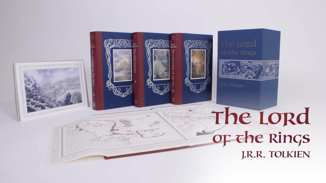 The Lord of the Rings Leather-bound Book Set by Greg Klingler — Kickstarter