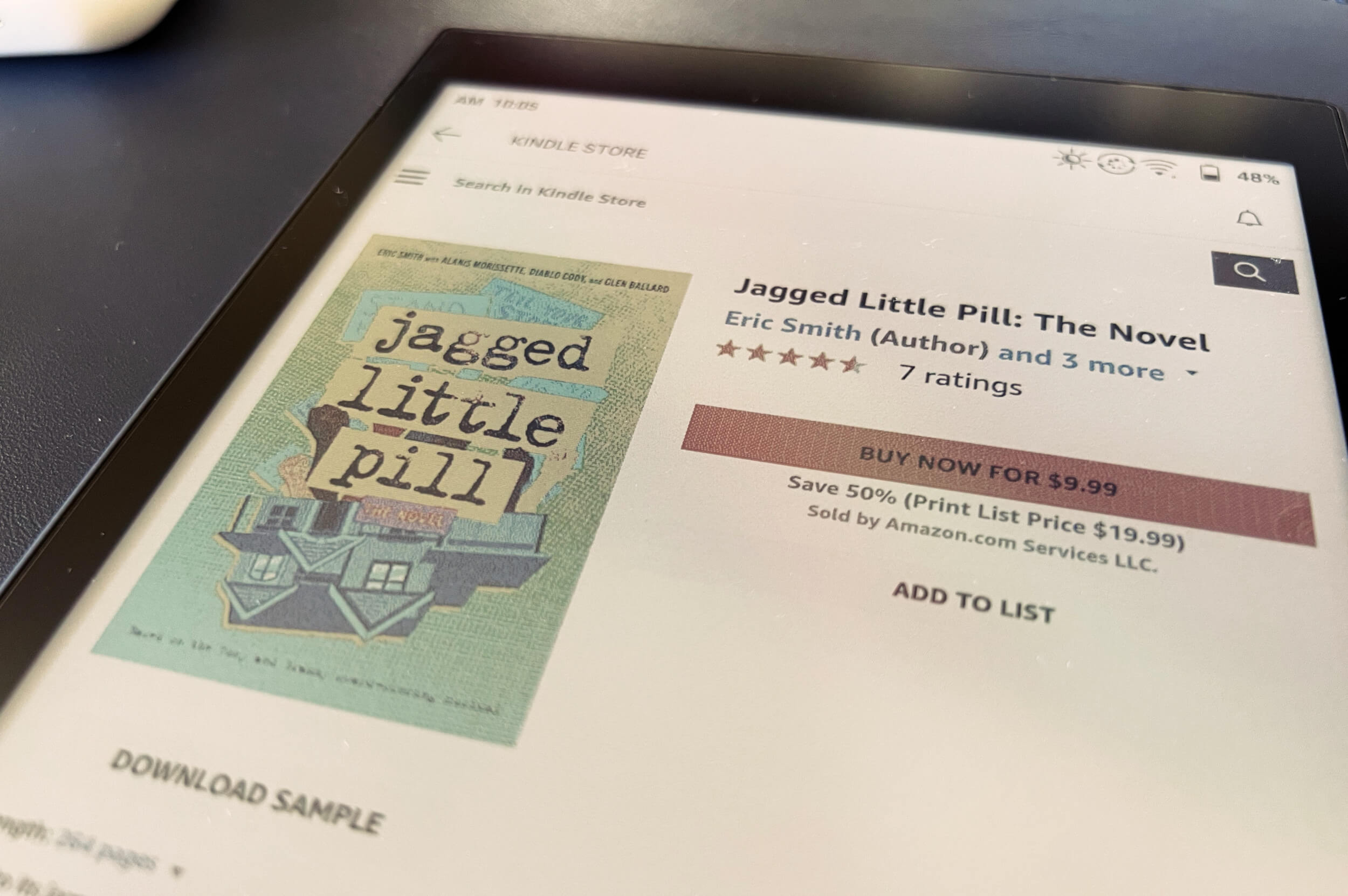 E Ink's New Electronic Paper Could Finally Bring Color to the Kindle